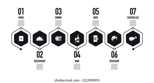 CAFE & RESTAURANT INFOGRAPHIC CONCEPT