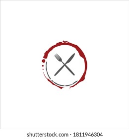 Cafe or restaurant logo design. Classic restaurant logo concept inspiration
