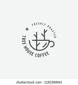 cafe or restaurant logo design concept 