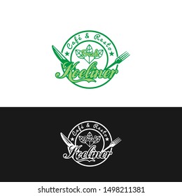 Cafe and Resto Logo Design Vector