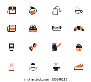 Cafe simply icons for web