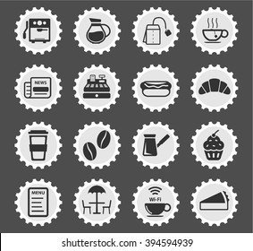 Cafe simply symbol for web icons and user interface