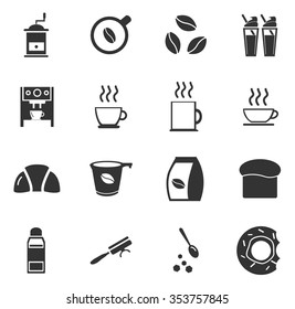 Cafe symbol for web icons