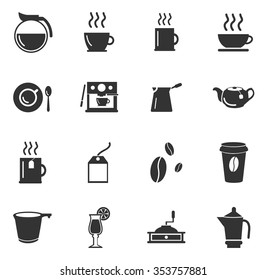 Cafe symbol for web icons