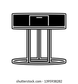 cafe table  icon. Element of household for mobile concept and web apps icon. Glyph, flat icon for website design and development, app development