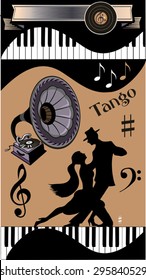 Cafe Tango. The dancers of Argentine Tango & Gramophone