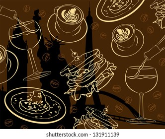 Cafe Theme Wallpaper