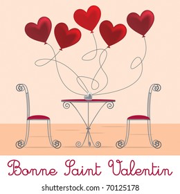 Cafe Valentine's Day Card