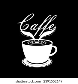 icono de vector café para negocios, logotipo, plantilla