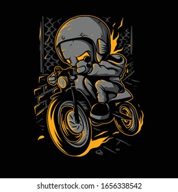 ilustración de la ilustración de catferacer. vector de archivo editable