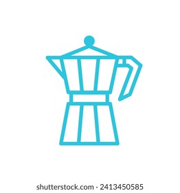 Cafetera icon. From blue icon set.