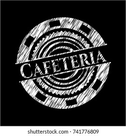 Cafeteria chalkboard emblem