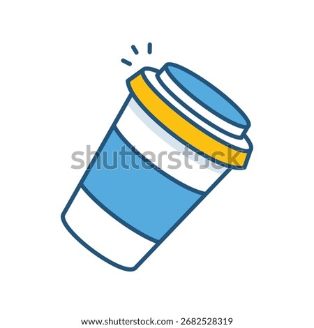 Cafeteria Color Line Vector Icon