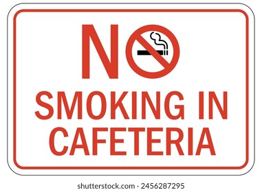 Cafeteria Wegweiser und Etiketten