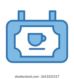 Cafeteria Icon Element For Design