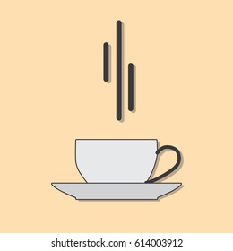 Cafeteria icon, vector illustration design. Medicine and health care objects.