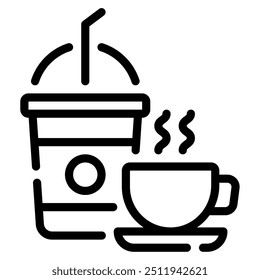 Cafeteria icon for web, app, infographic, etc