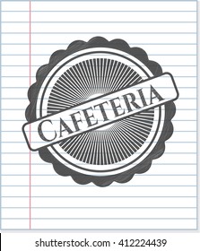 Cafeteria pencil effect