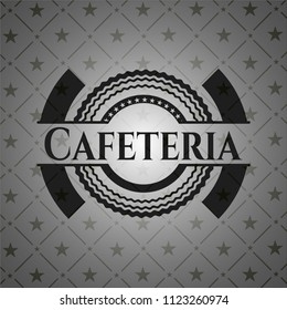 Cafeteria realistic dark emblem