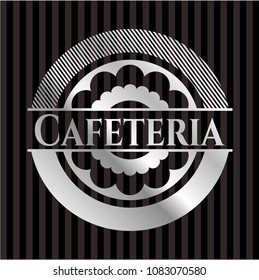  Cafeteria silver badge or emblem