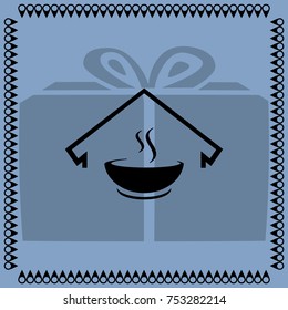 Cafeteria, vector icon