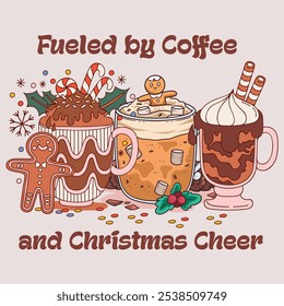 Caffeinated Christmas, Holiday Brew Joy, Merry And Caffeinated, Sip Sip Hooray Holiday,  Jingle Brew, Winter Wonder Brew, Santa Needs Coffee Too, Jolly Java, Merry Mocha, Fueling Holiday Cheer