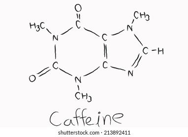 Caffeine chemical structure 
