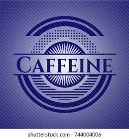 Caffeine with denim texture