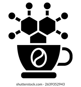 Caffeine Icon Element For Design
