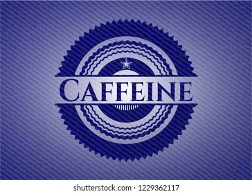 Caffeine jean background