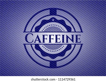 Caffeine with jean texture