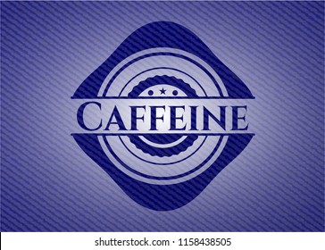 Caffeine with jean texture