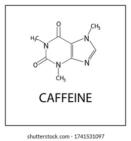 Caffeine Structure Images, Stock Photos & Vectors | Shutterstock