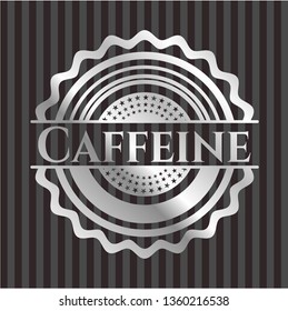 Caffeine silvery emblem