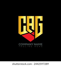 CAG letter logo abstract design. CAG unique design. CAG.
