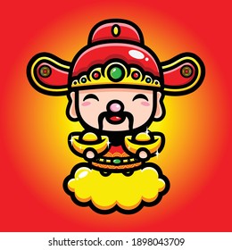 Cai Shen Design The God Of Prosperity