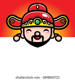 cai shen design the god of prosperity