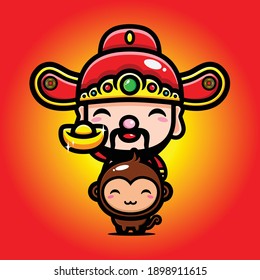 Cai Shen Design The God Of Prosperity