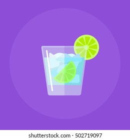 Caipirinha  cocktail flat icon