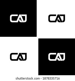 caj original monogram logo design