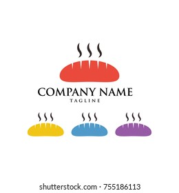 CAKE BAKERY BREAD PASTRY LOGO VECTOR