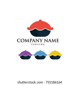 CAKE BAKERY BREAD PASTRY LOGO VECTOR
