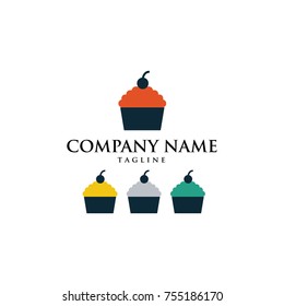 CAKE BAKERY BREAD PASTRY LOGO VECTOR