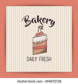 Cake of bakery food design