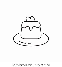 cake bakery icon sign vector