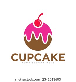 Cake Bakery Logo Design Illustration