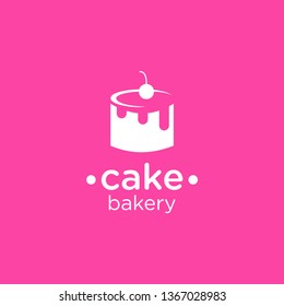Cake bakery logo, design inspiration vector template for bakery logo