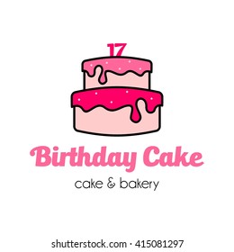 Sweet Cake Logo Stock Vector (Royalty Free) 780248755 | Shutterstock