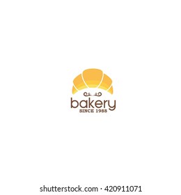 Cake Bakery Logo template
