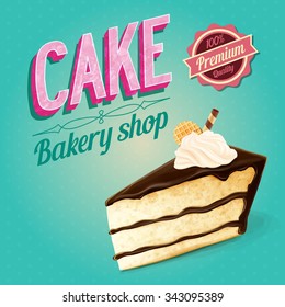 cake banner for bakery